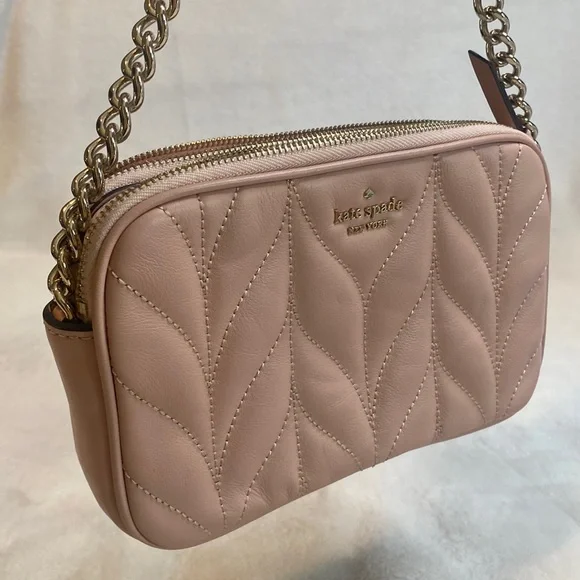 Kate Spade Briar Kendall Pink Quilted Bag New - Picture 8 of 13
